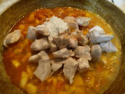 Skani vištienos paprika su graikišku jogurtu Žingsnis 3