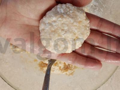 Sūrio blynai su šokoladu Žingsnis 4