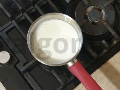 Avižinė košė su bananais ir sėklų asorti Žingsnis 1