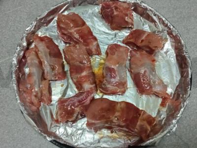 Kepti kiaulienos šonkauliai medaus marinate Žingsnis 4