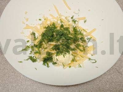 Sūrio skrudinta duona per 15 minučių Žingsnis 2