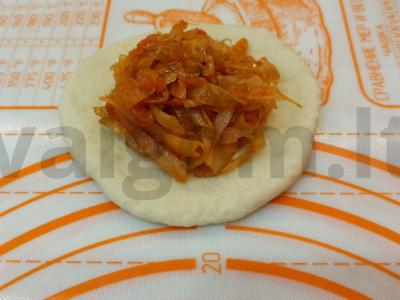 Kopūstų pyragėliai Žingsnis 5