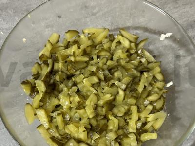 Salotas „Sotūs tėtis“ su vištiena Žingsnis 2