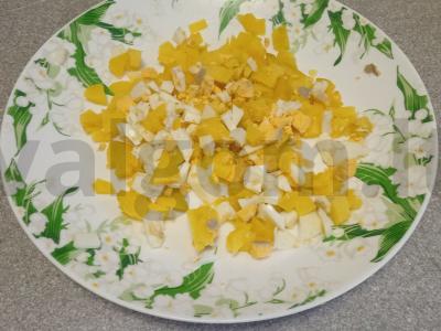 Žieminis salotas su virta jautienos liežuviu Žingsnis 2