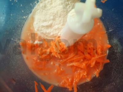 Grikių blynai su morkomis Žingsnis 1