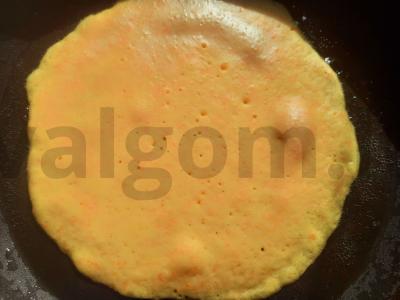 Grikių blynai su morkomis Žingsnis 3