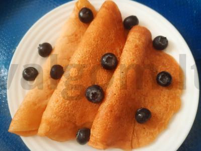 Grikių blynai su morkomis pagrindine nuotrauka