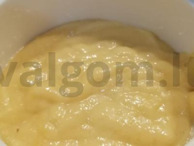 Moliūgų keksiukai su grietinėlės įdaru Žingsnis 3