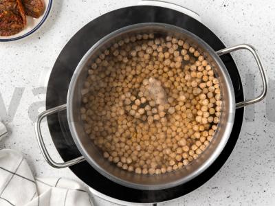 Hummusas su džiovintais pomidorais Žingsnis 2