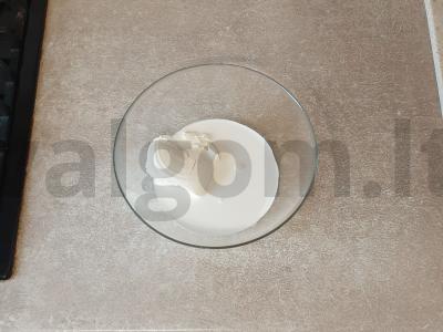 Sviestinis desertas be kepimo Žingsnis 3