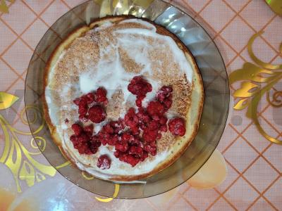 Švelnus ryžių blynas ant rūgštaus pieno Žingsnis 4