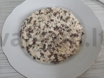 Salotas „Arbūzo skiltelė“ Žingsnis 3