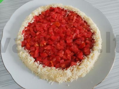 Salotas „Arbūzo skiltelė“ Žingsnis 5