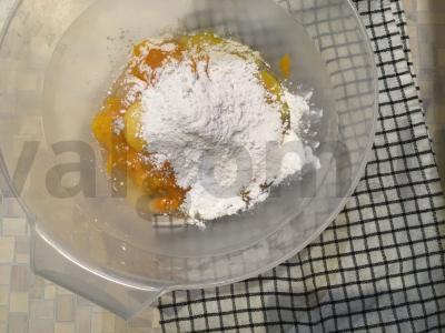 Moliūgų vafliai Žingsnis 3