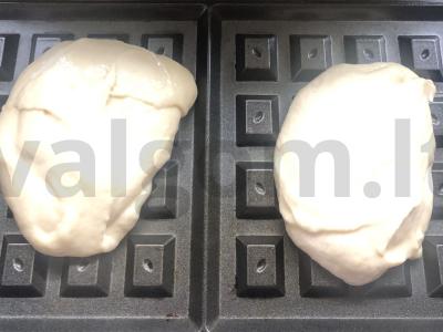 Mėgstamos vafliai Žingsnis 5