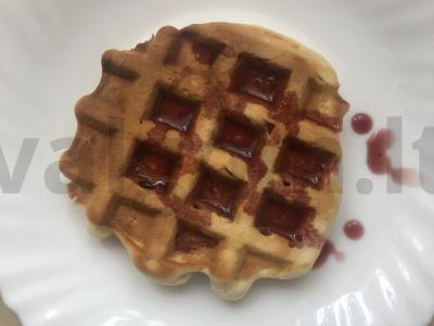 Mėgstamos vafliai pagrindine nuotrauka