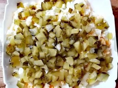 Salotos su kukurūzais ir dešrelėmis Žingsnis 4