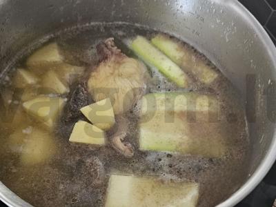 Moliūgų tyrės sriuba su jautienos sultiniu Žingsnis 3