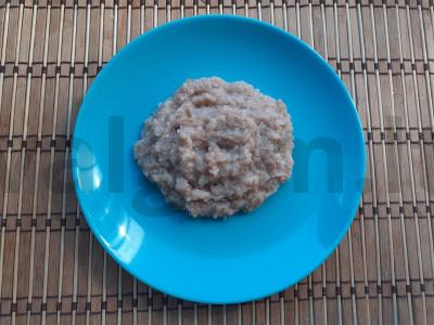 Kviečių košė su pienu ir linų sėmenimis Žingsnis 3