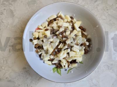 Kuskusas su moliūgu ir vaisiais Žingsnis 3