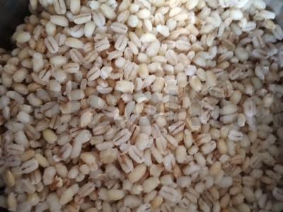 Perlovka su agurku, kiaušiniu ir raudonąja paprika Žingsnis 1