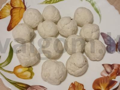 Konditerijos gaminiai „Kaip Raffaello“ su proteinu pagrindine nuotrauka