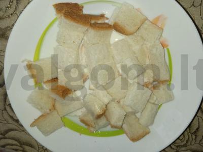 Vištienos faršo kotletas „Požarskaja“ Žingsnis 2