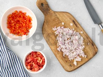 Daržovių omletas Žingsnis 2