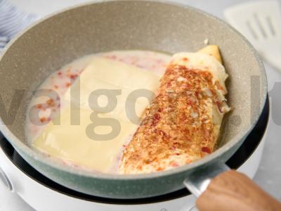Daržovių omletas Žingsnis 6