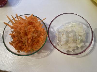 Žirnių sriuba su vištienos oda Žingsnis 3