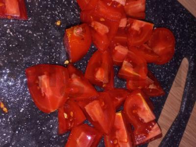 Lengvas salotas su feta sūriu Žingsnis 1