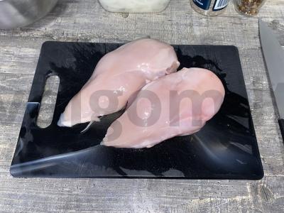 Samsa su vištiena ir minkšta plutele Žingsnis 2