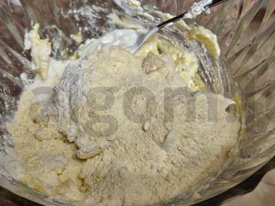 Bananų vafliai iš kukurūzų miltų Žingsnis 3