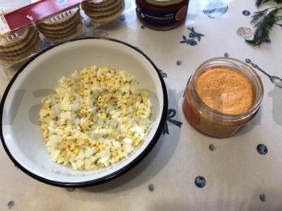 Tartaletės su ikrų padažu Žingsnis 2