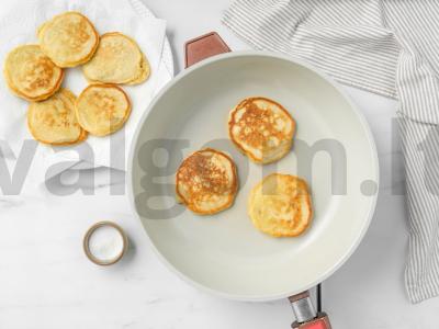 Lengvi cukinijų blynai Žingsnis 5