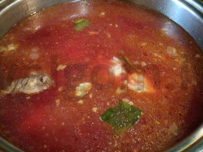 Puikus boršas su lauro lapais Žingsnis 8