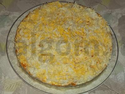 Sluoksniuotas salotas „Silkė ant bangos“ pagrindine nuotrauka