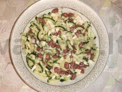 Daržovių salotas „Fasolija“ pagrindine nuotrauka