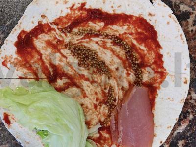 PP ritinys tortilijoje Žingsnis 5