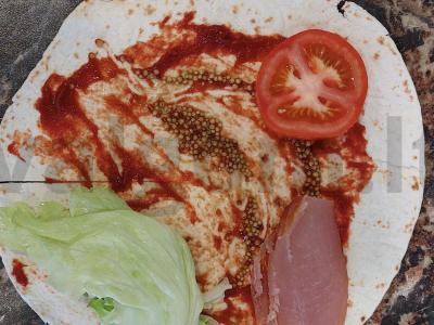 PP ritinys tortilijoje Žingsnis 6