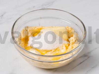 Moliūgų pyragas su varške Žingsnis 6