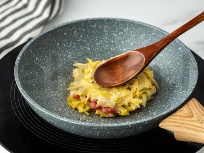 Bulviniai blynai su naminiu faršu Žingsnis 4