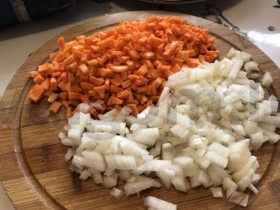 Makaronai-nestai su vištienos krūtinėle Žingsnis 2