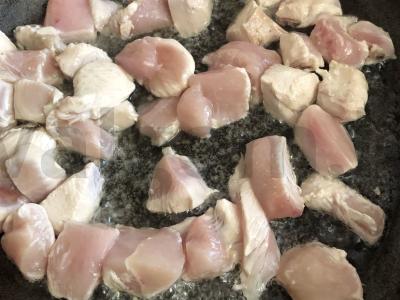 Makaronai-nestai su vištienos krūtinėle Žingsnis 4