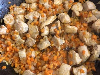 Makaronai-nestai su vištienos krūtinėle Žingsnis 7