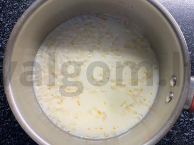 Ryžių dribsniai su mandarinų Žingsnis 3