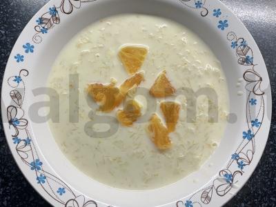 Ryžių dribsniai su mandarinų Žingsnis 5