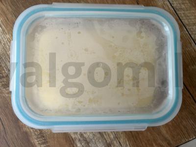 Šiltas salotas su kuskusu, pomidorais ir špinatais Žingsnis 2