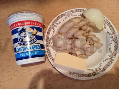 Įdaras blynams „Julien“ su grietine Žingsnis 1