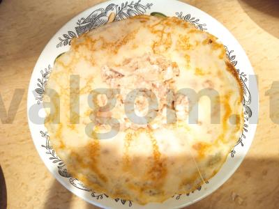 Įdaras blynams „Julien“ su grietine Žingsnis 7